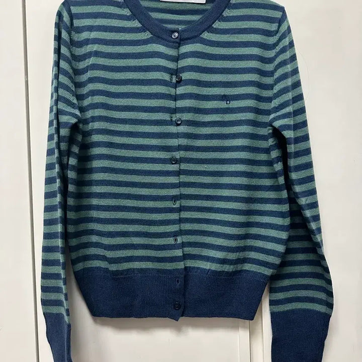 [BUNJANG] Enzo Blues Stripe Cardigan / (새상품) 엔조블루스 스트라이프 가디건