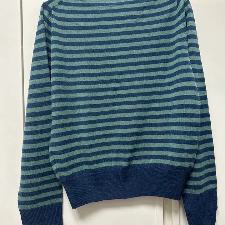 [BUNJANG] Enzo Blues Stripe Cardigan / (새상품) 엔조블루스 스트라이프 가디건