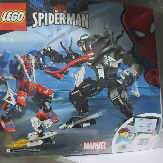 [BUNJANG] Spider-Man vs. Venom LEGO Set / 레고76115마블 스파이더 메흐VS비논 고스트 스파이더 슈퍼히로