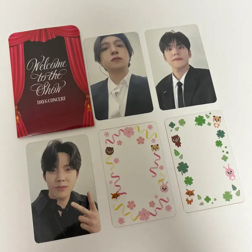 데이식스 웰쇼콘 벚꽃콘 중콘 입장포카 성진 원필 도운