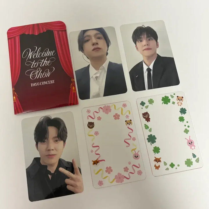 데이식스 웰쇼콘 벚꽃콘 중콘 입장포카 성진 원필 도운