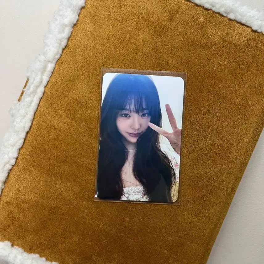 아이브 시크릿 위드뮤 럭드 장원영 포카