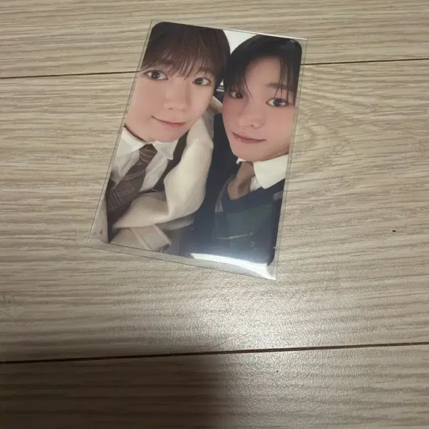 엔시티위시 일본 앨범 회장 특전 유닛포카