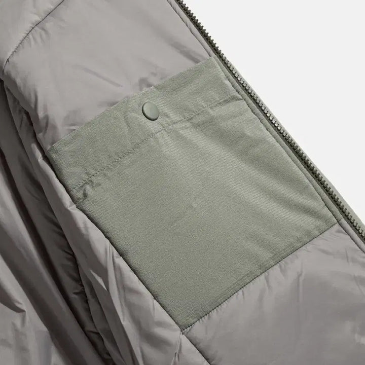 [BUNJANG] Espionage Insulated Hiking Jacket Grey Olive / 에스피오나지 인슐레이티드 하이킹 자켓 그레이 올리브