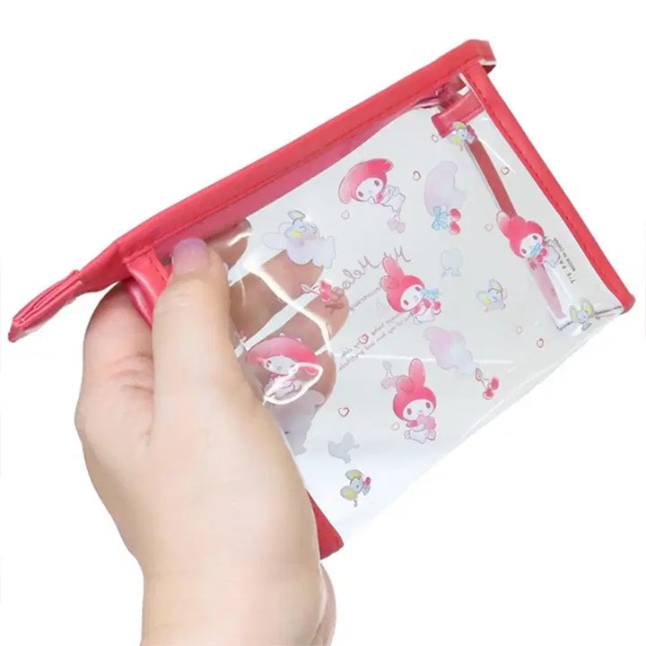 [BUNJANG] My Melody 50th Anniversary Clear Pouch / 마이 멜로디 50주년 클리어 파우치