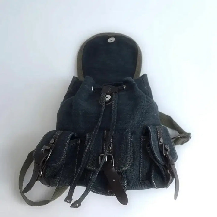 [BUNJANG] Denim Mini Backpack / (완전쌔거)데님 미니 백팩 가방