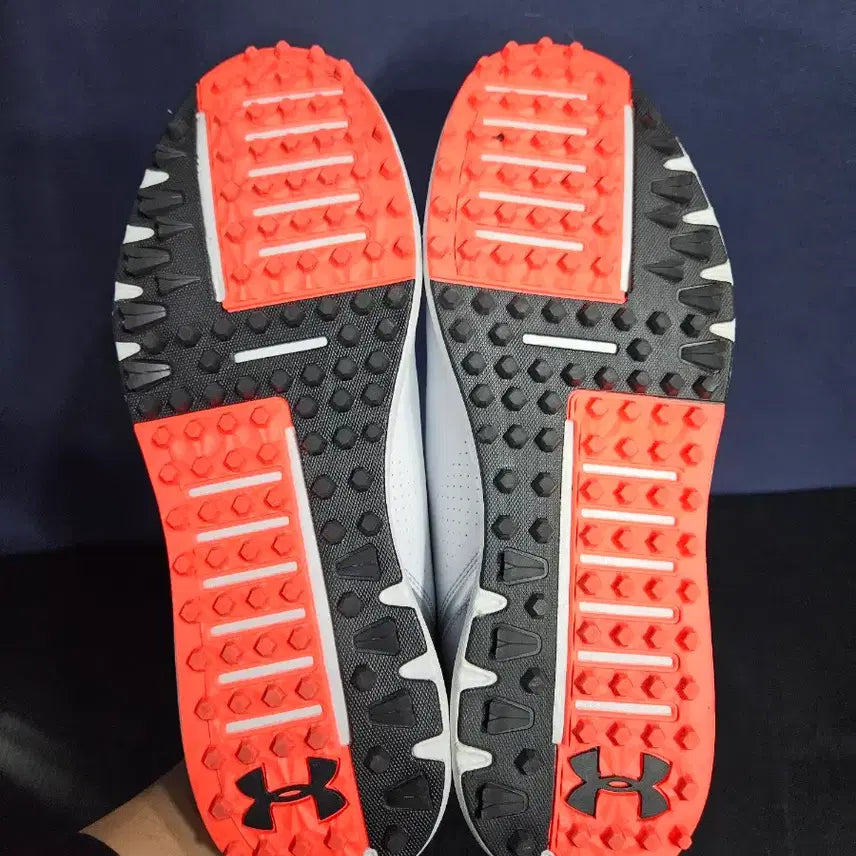 [BUNJANG] Golf Shoes (White, Men's 280) / 언더아머 화이트컬러 남성 280 골프화