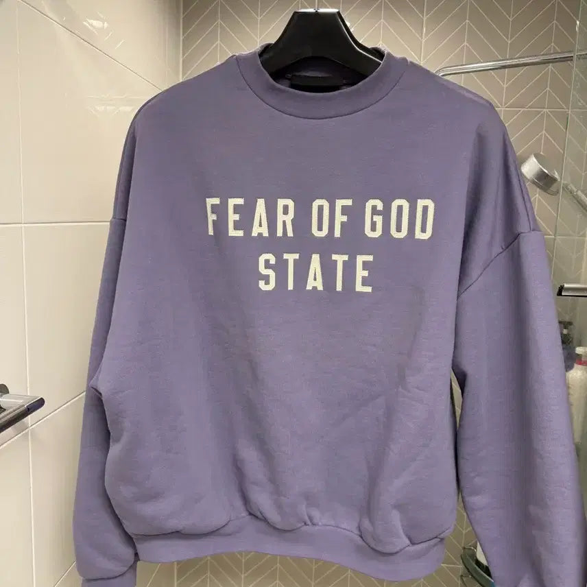 [BUNJANG] Essentials Heavy Fleece Crewneck L / 피어오브갓 에센셜 헤비플리스 크루넥 L (Essentials)