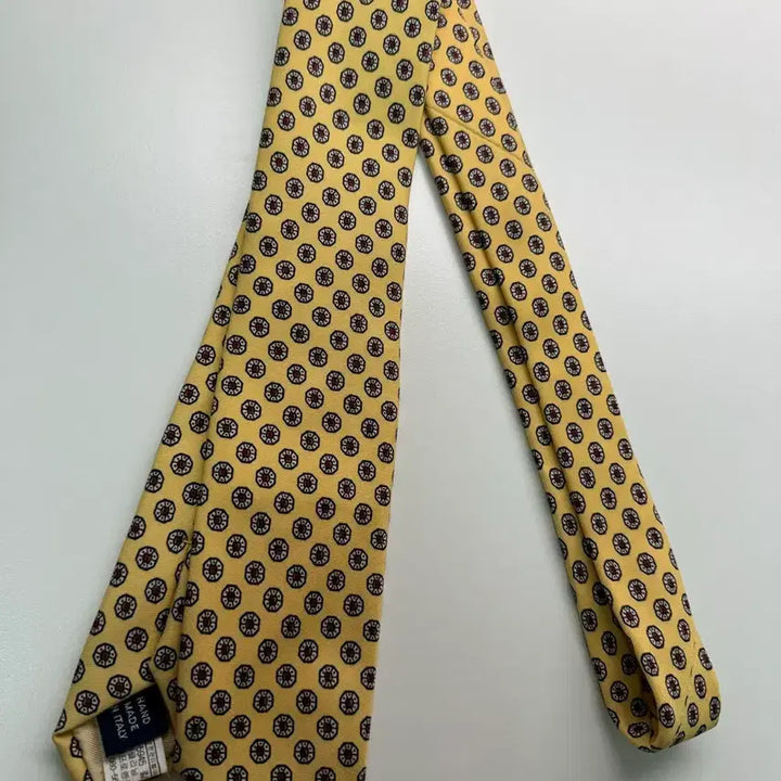 [BUNJANG] Polo Ralph Lauren Medallion Dot Tie / 폴로 랄프로렌 메달리온 도트 타이
