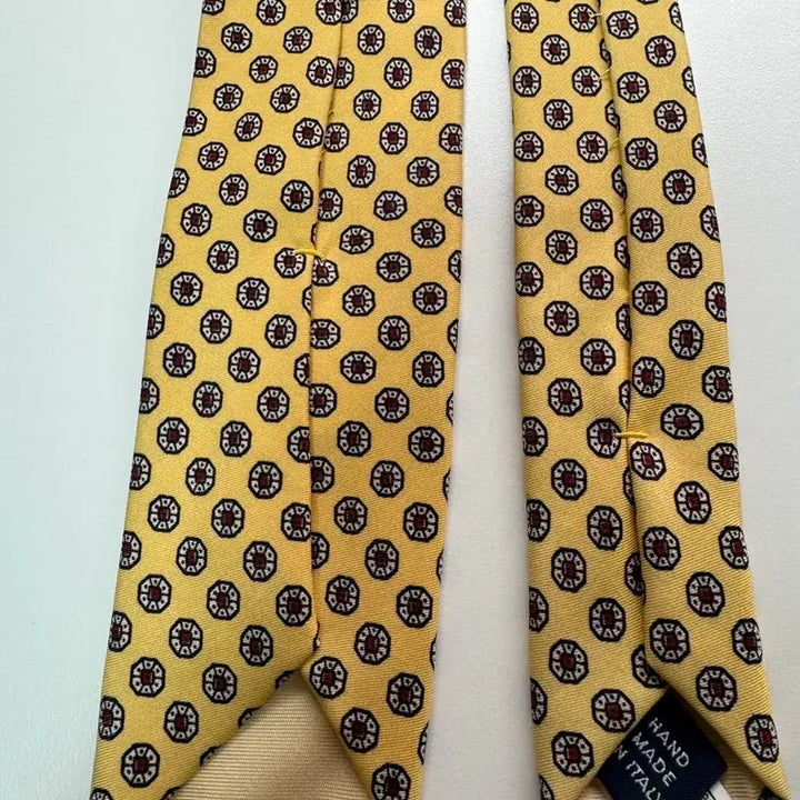 [BUNJANG] Polo Ralph Lauren Medallion Dot Tie / 폴로 랄프로렌 메달리온 도트 타이