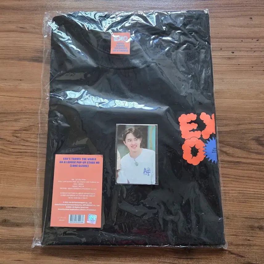 [BUNJANG] EXO D.O. XOXO Long Sleeve Photocard Set / (단순개봉/정가이하) 엑소 디오 엑사세 롱슬리브 포카 세트 도경수