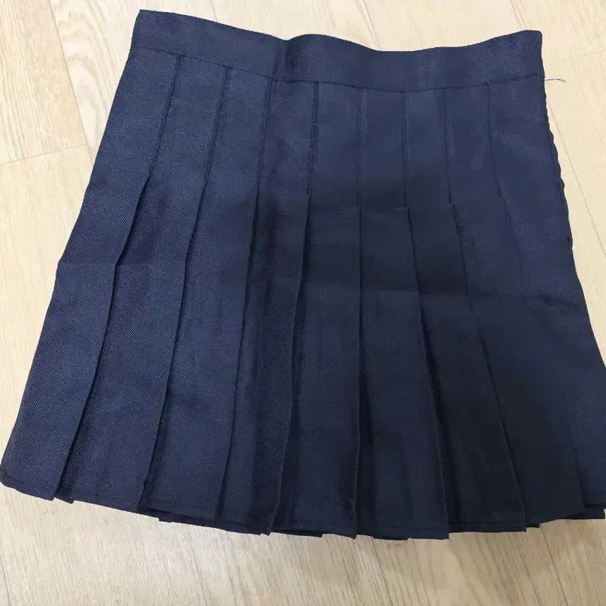 [BUNJANG] Pleated Skirt Uniform / 네이비 플리츠 스커트 교복