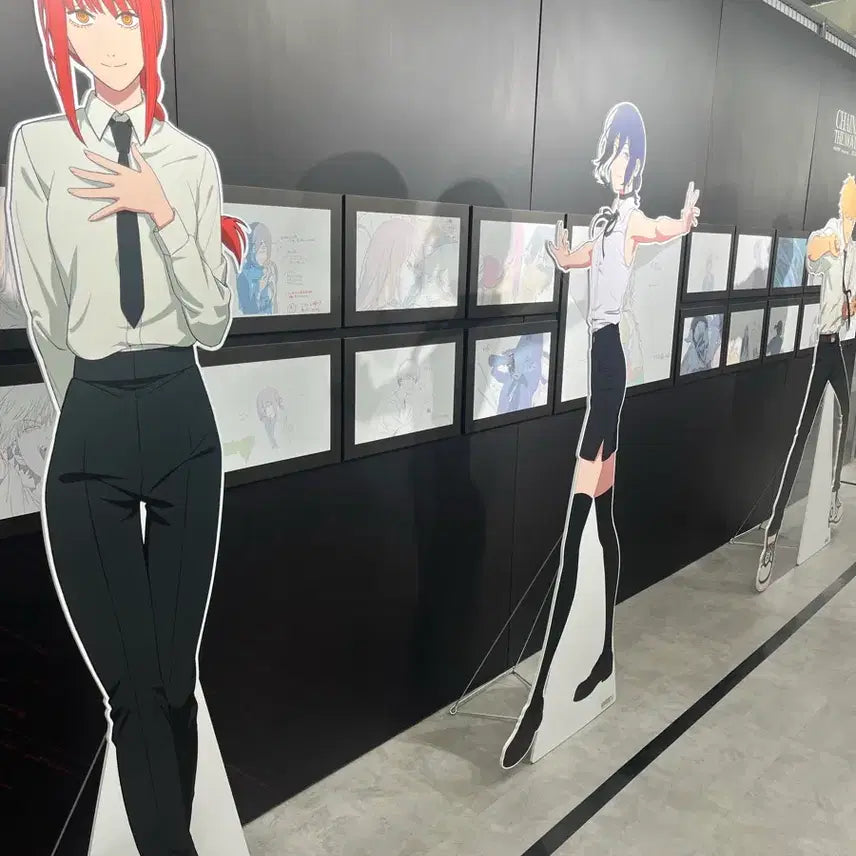 [BUNJANG] Chainsaw Man Denji & Reze Acrylic Stand / 체인소맨 공식 팝업 덴지&레제 아크릴 스탠드