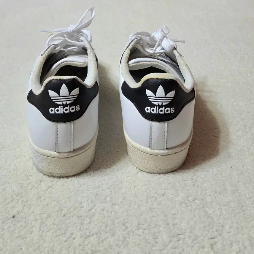 [BUNJANG] Adidas Superstar White Black Sneakers / 아디다스 슈퍼스타 흰검 스니커즈