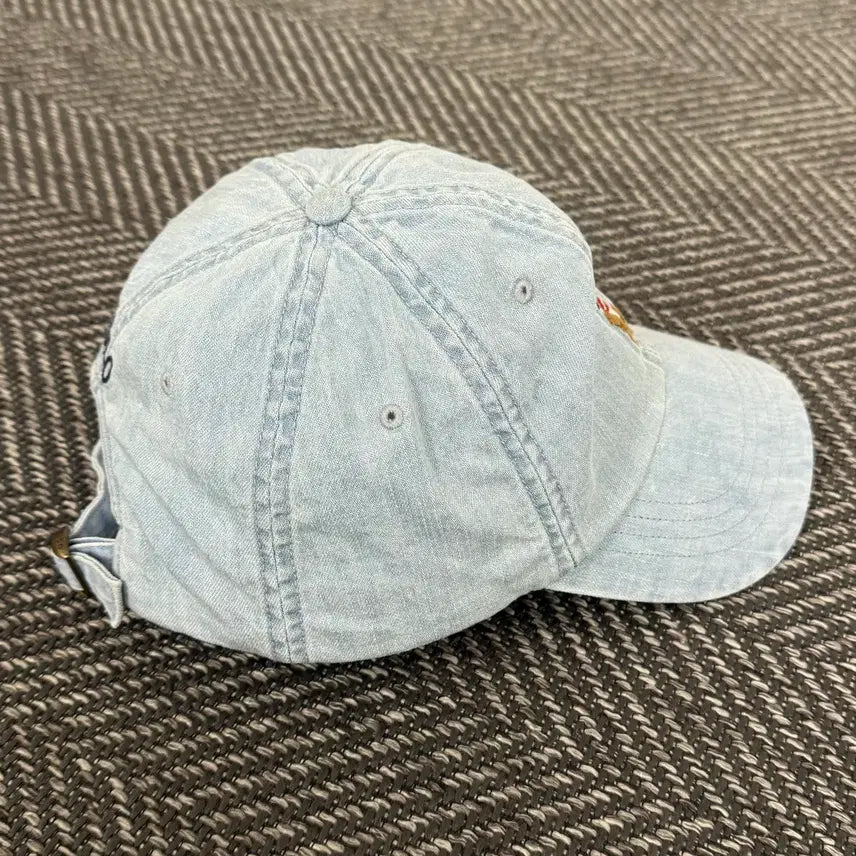 [BUNJANG] Polo Ralph Lauren Chambray Denim Ball Cap / 폴로 랄프로렌 샴브레이 데님 볼캡 모자