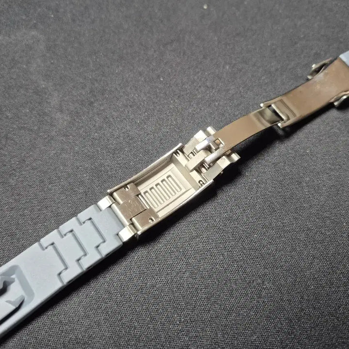 [BUNJANG] Gray Rubber Band Watch Strap / 시계 그레이 러버밴드 스트랩