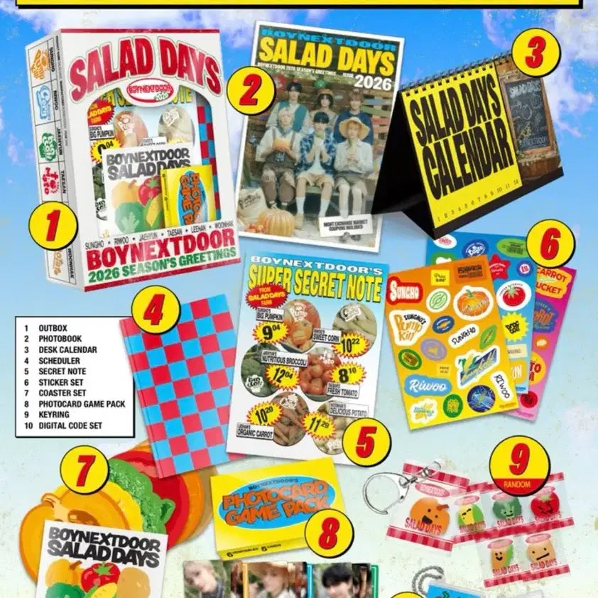 보넥도 시그 시즌그리팅 현물 미개봉 양도 boynextdoor