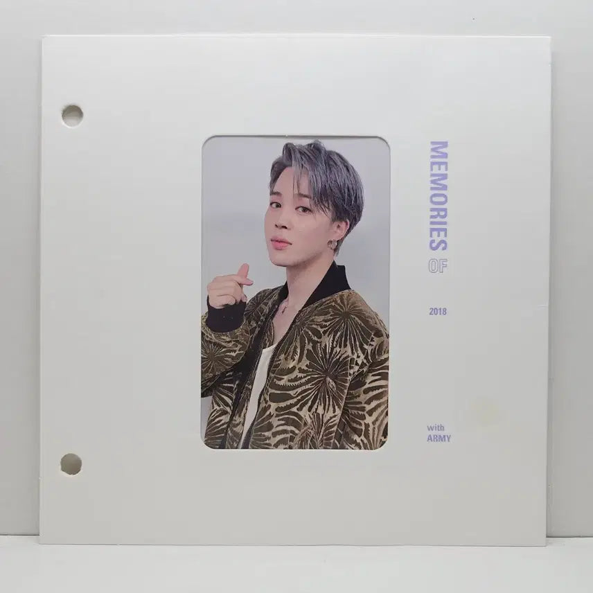 [SOLD OUT] 방탄소년단 메모리즈 2018 블루레이 지민 풀셋 양도