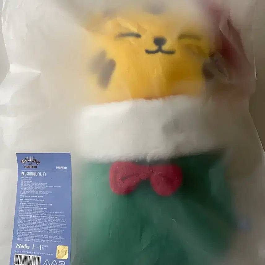 [BUNJANG] Seventeen Mini TIN Holiday Plush Doll / 세븐틴 미니틴 홀리데이 플러쉬돌