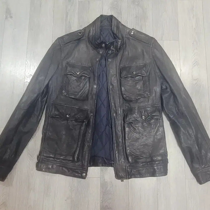 [BUNJANG] ZIOZIA Leather Jacket / 지오지아(ZIOZIA)양가죽 자켓