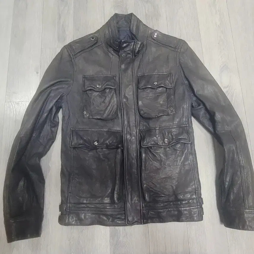 [BUNJANG] ZIOZIA Leather Jacket / 지오지아(ZIOZIA)양가죽 자켓