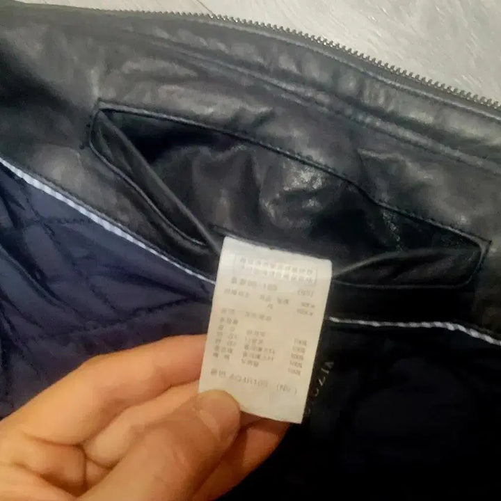 [BUNJANG] ZIOZIA Leather Jacket / 지오지아(ZIOZIA)양가죽 자켓