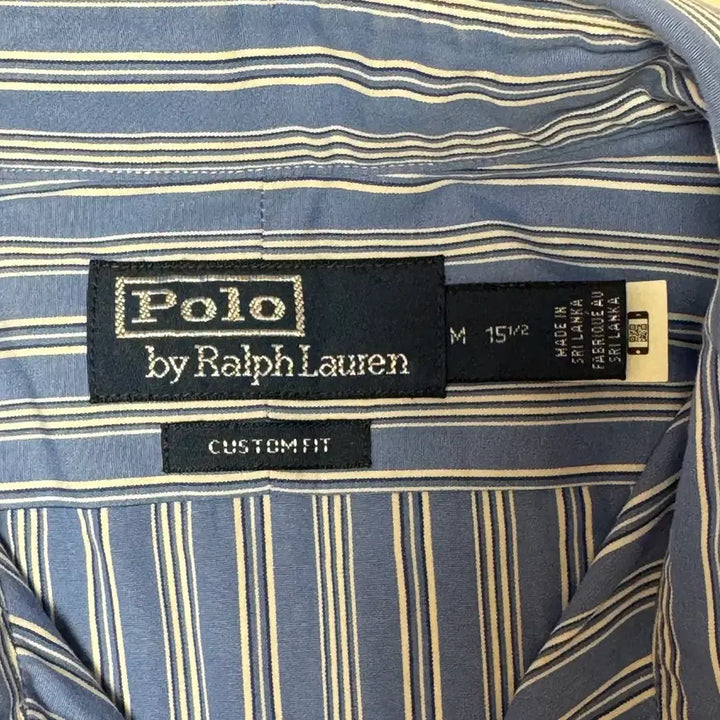 [BUNJANG] Custom Polo Ralph Lauren Striped Shirt / [커스텀 M] 폴로 랄프로렌 스트라이프 셔츠