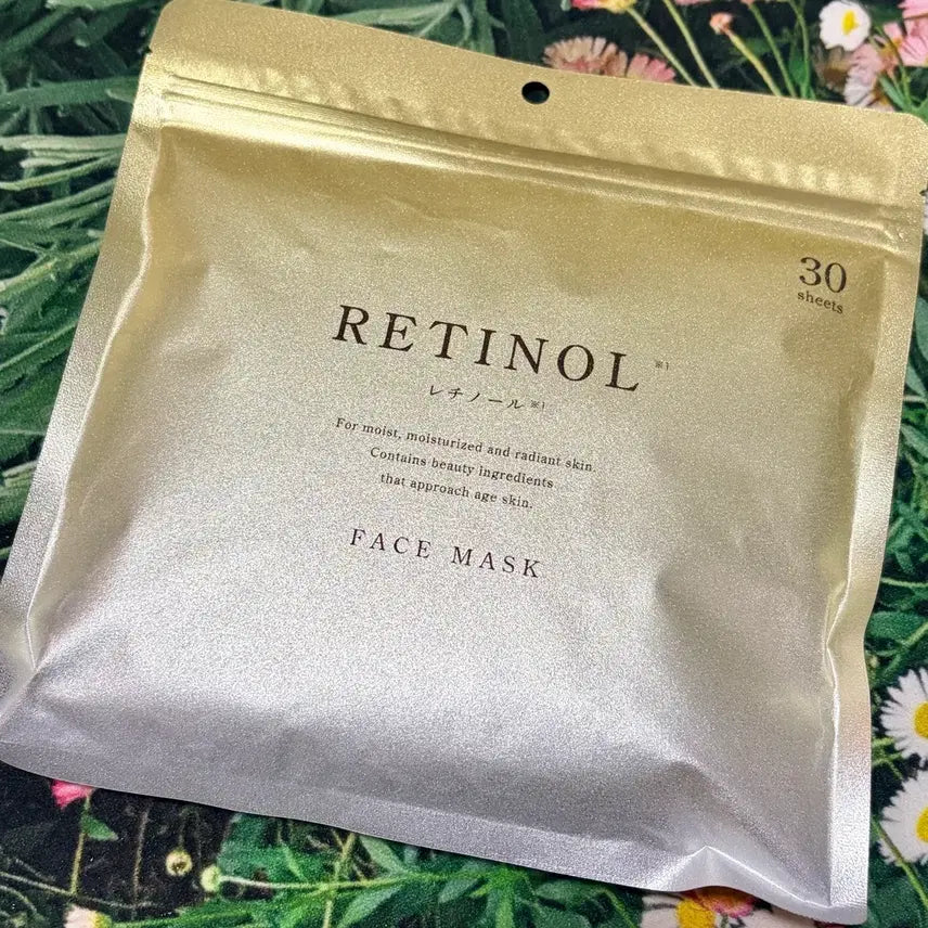 [BUNJANG] Don Quijote Japan Limited Retinol Essence Anti-Aging Mask Pack 30 Sheets / 일본 돈키호테 한정 레티놀 에센스 안티에이징 마스크팩 30매입