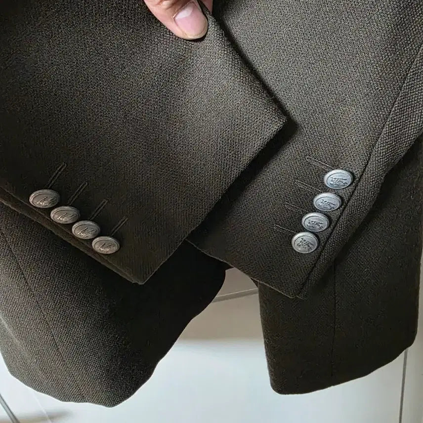 [BUNJANG] Burberry Men's Wool Jacket / 버버리 양모 남성 쟈켓