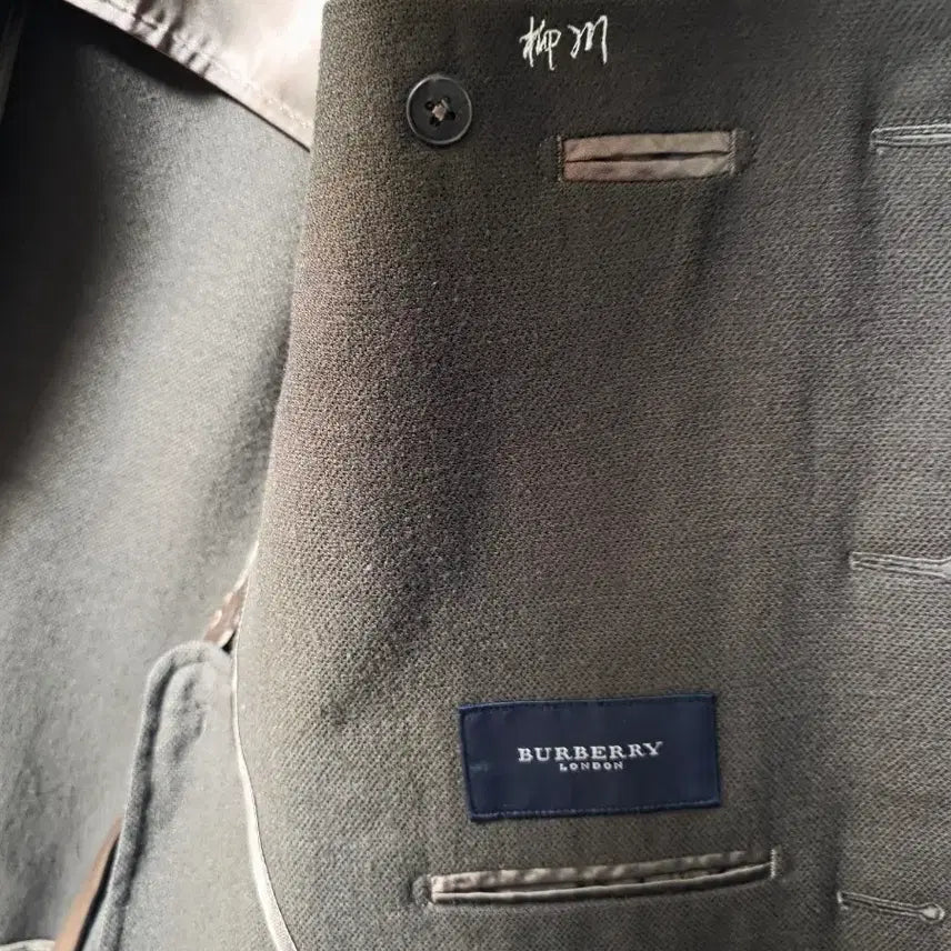 [BUNJANG] Burberry Men's Wool Jacket / 버버리 양모 남성 쟈켓