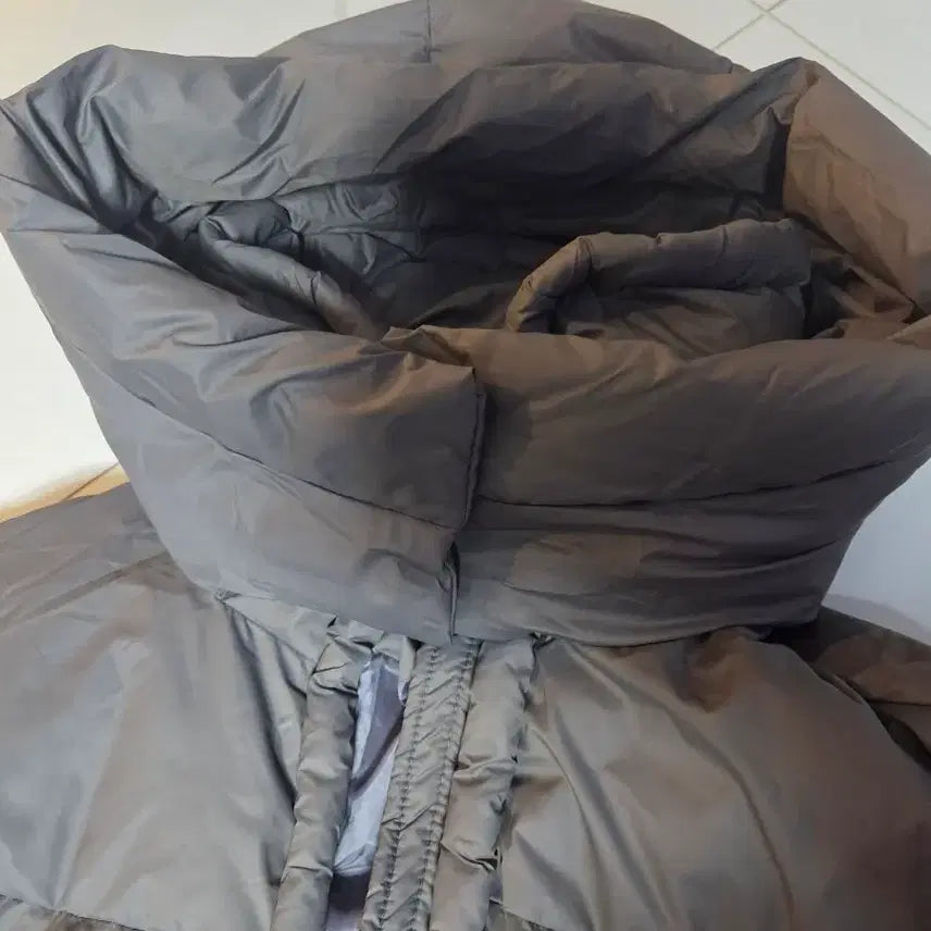 [BUNJANG] Hooded Long Padded Jumper / 후드 롱 패딩 점퍼