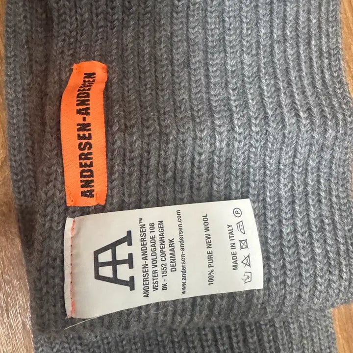 [BUNJANG] Andersen Gray Muffler / 안데르센 안데르센 머플러 그레이
