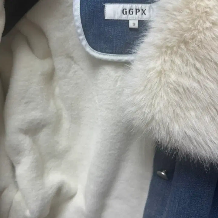 [BUNJANG] GGPX Denim Fur Jacket / [새상품] GGPX 데님 퍼 자켓