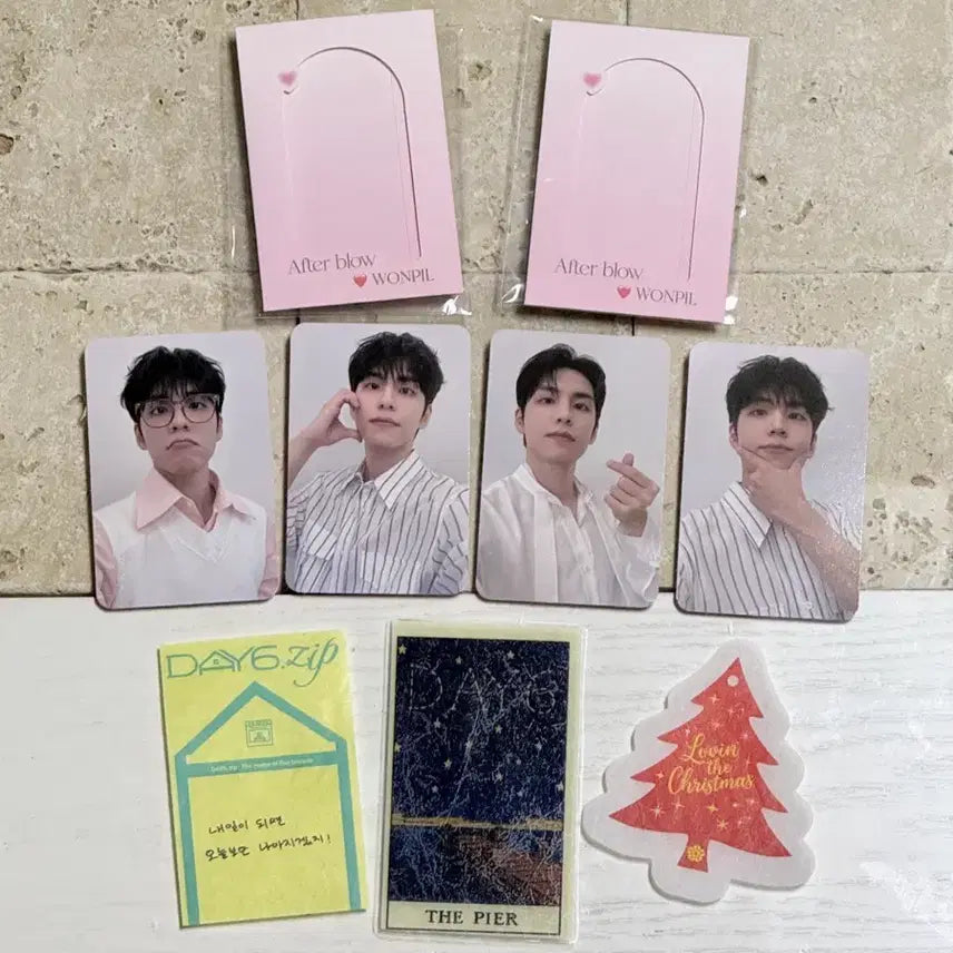 [BUNJANG] Day6 Wonpil Photocard Bundle Set + Tarot Confetti + Tree Confetti + Day6 Pop-up Confetti / 애프터블로우 원필 포카 4장 일괄+타로컨페티+트리컨페티+데식팝업컨페티