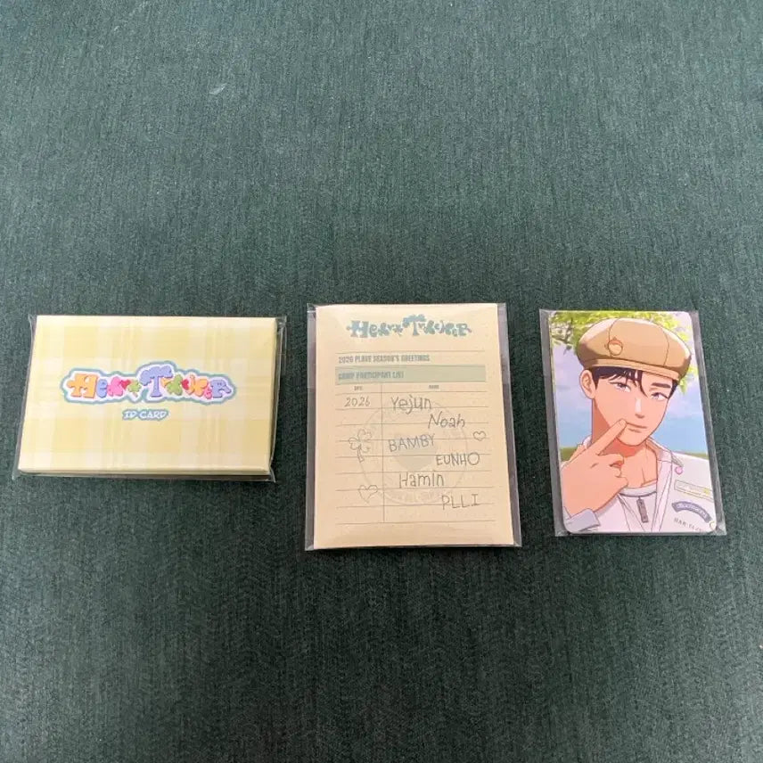 [BUNJANG] PLAVE Season's Greetings POB Photocard / 2026 플레이브 시그 포카, Id, 유튜브 스토어 특전 판매합니다