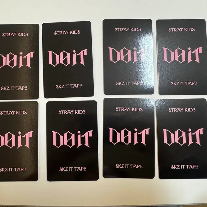 스트레이키즈 스키즈 do it 네모즈 럭드 두잇 특전 일괄 8장