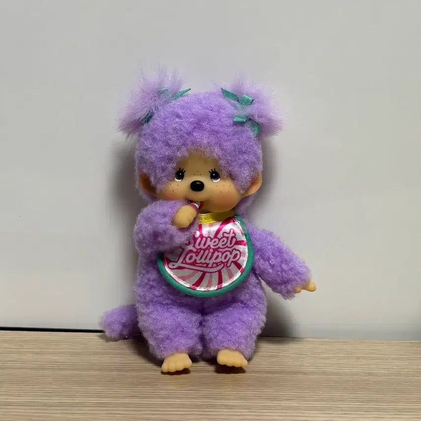 [SOLD OUT] 몬치치 롤리팝 보라 새제품 정품 키링 컬러즈