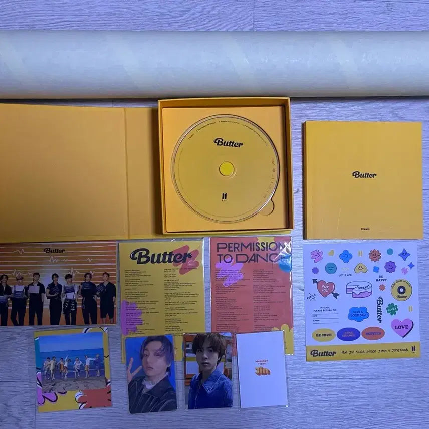 방탄소년단 BTS Butter 앨범 cream 버전