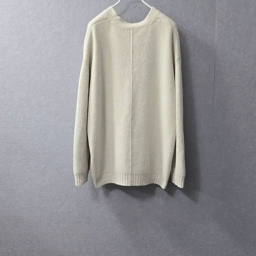 [BUNJANG] Loose Fit Raccoon Wool Blend Knit / 마인 루즈핏 라쿤 혼방 울 니트