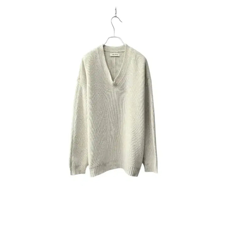 [BUNJANG] Loose Fit Raccoon Wool Blend Knit / 마인 루즈핏 라쿤 혼방 울 니트