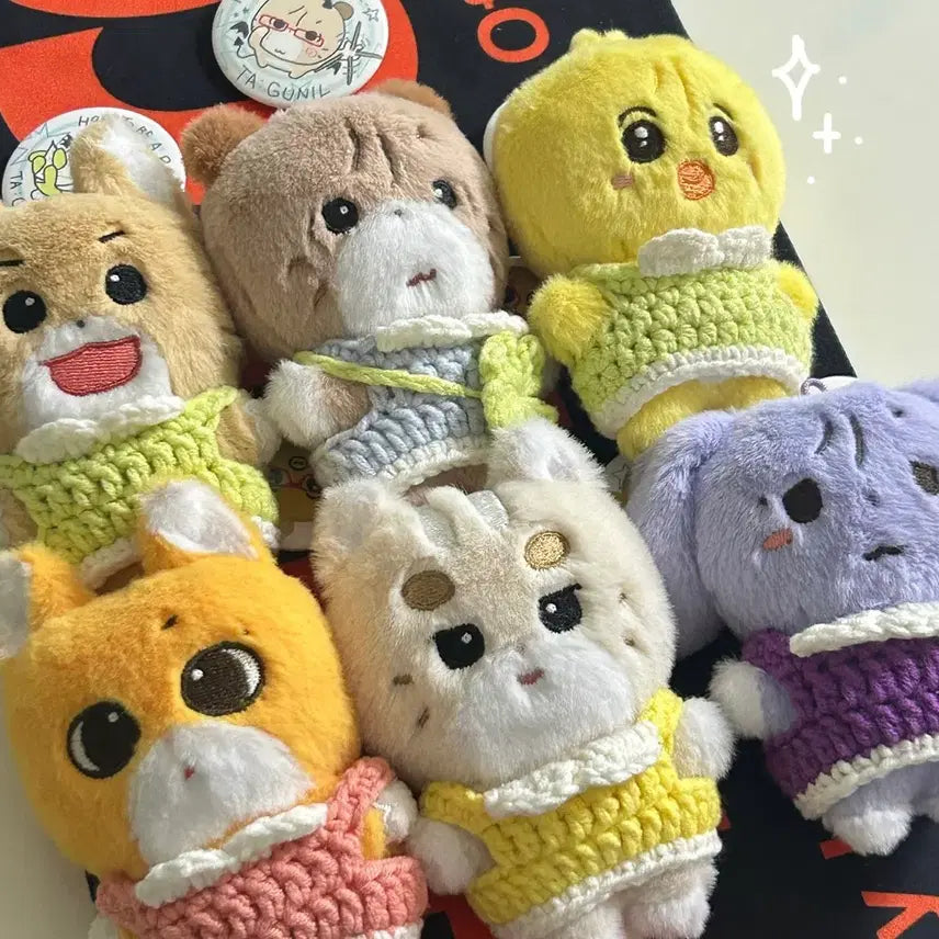 [미개봉] 엑디즈 주연 10cm 인형 뭉디즈 뭉쭈 + 선입금 특전