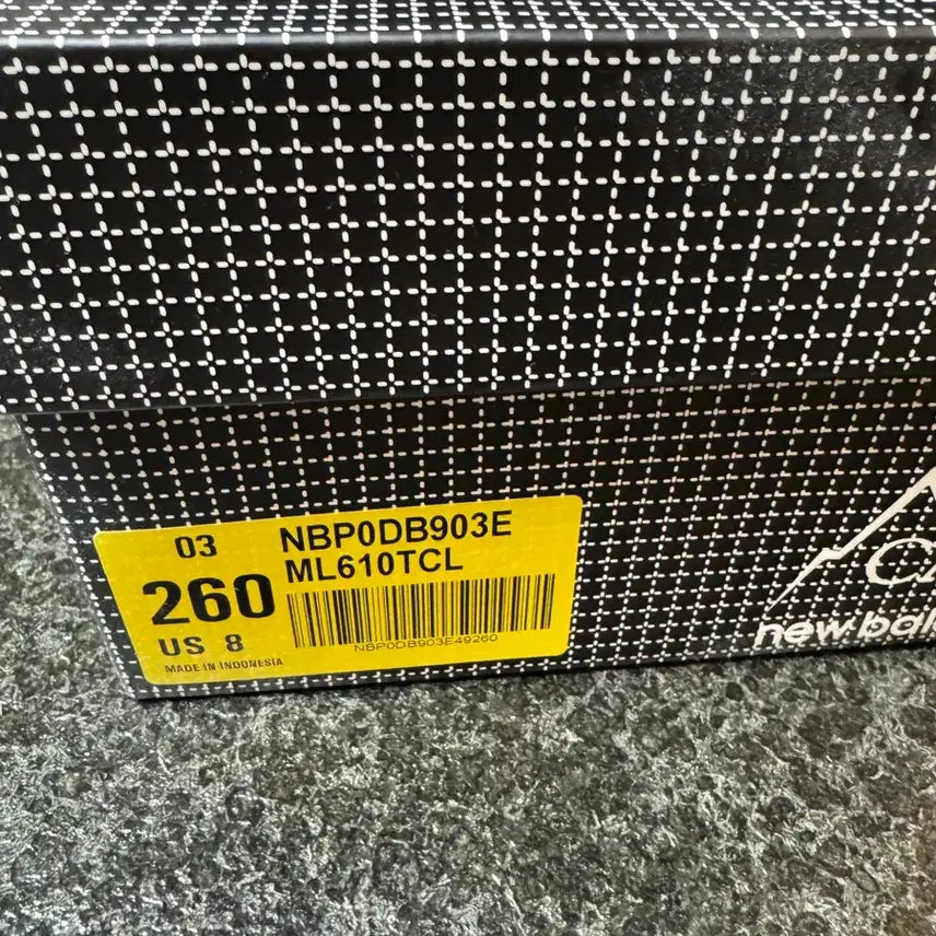 [BUNJANG] New Balance 610 K-Pop Merch Store / 뉴발란스 케일 610 (260사이즈)
