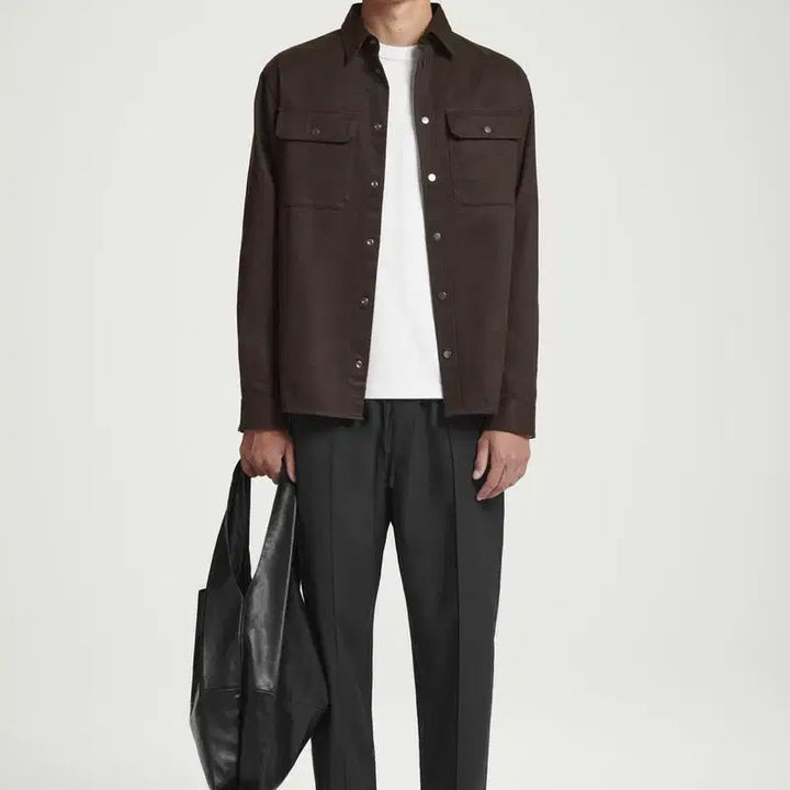 [BUNJANG] COS Pleated Tapered Track Pants / 코스 COS 핀턱 테이퍼드 트랙 팬츠