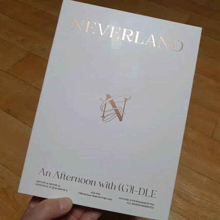 여자아이들 네버랜드 4기 팬클럽 키트