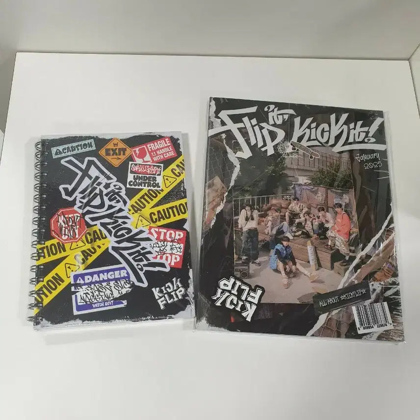 [BUNJANG] Kickfrip Diary and Magazine Set / 킥프립 Flip it, Kick it! 다이어리 + 잡지