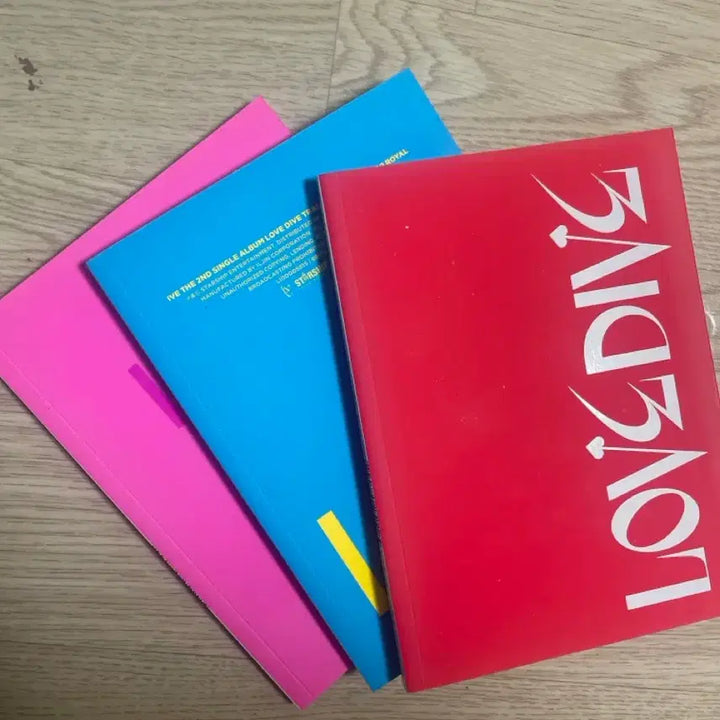 아이브 러브 다이브 (LOVE DIVE) 앨범3종세트