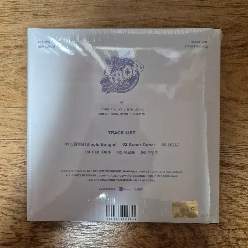 AOA 5번째 미니 앨범 (미개봉 새제품)