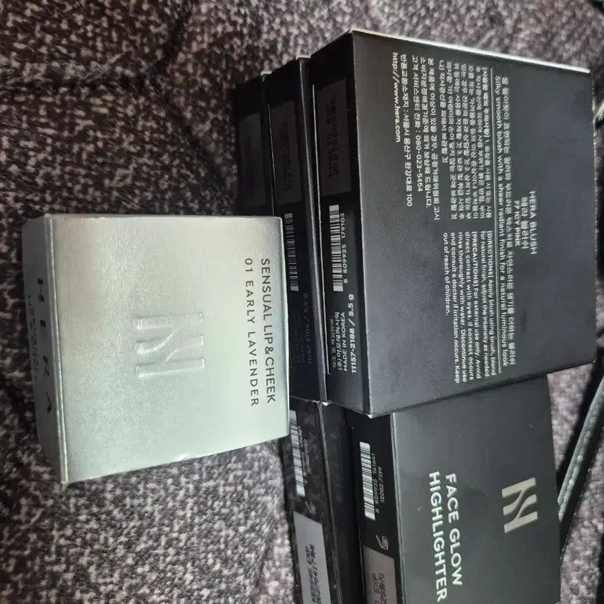 [BUNJANG] Hera Blush Set / 헤라 블러셔 77,204,립앤치크 얼리라벤더+덤 섀도,하이라이터