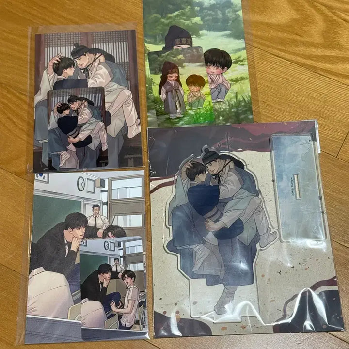 [BUNJANG] Tounique Acrylic and POB Bundle Set / 야화첩 투니크 아크릴 5만원 특전 엽서