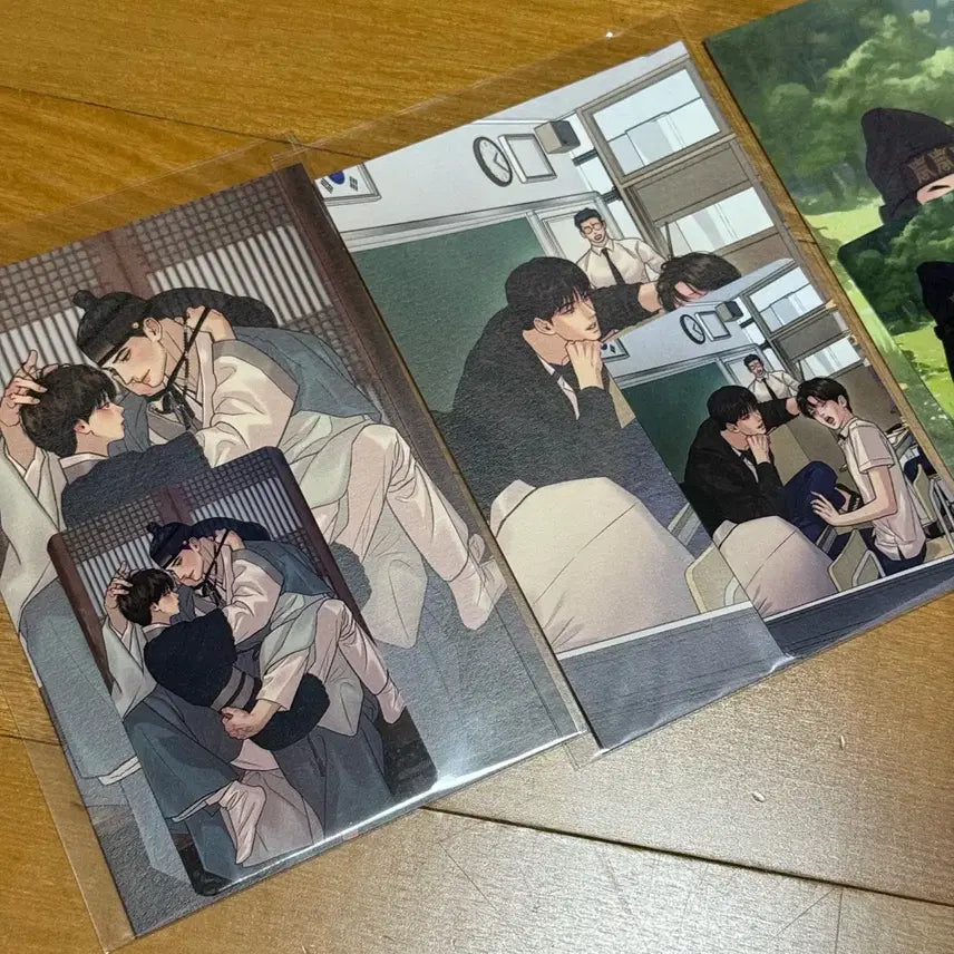 [BUNJANG] Tounique Acrylic and POB Bundle Set / 야화첩 투니크 아크릴 5만원 특전 엽서